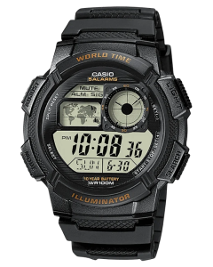 Casio Uhr AE-1000W-1AVEF Digital Uhr schwarz