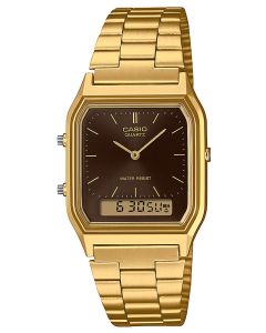 Casio Uhr Vintage Armbanduhr golden AQ-230GA-5AMQYES