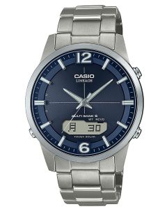 Casio Funkuhr Titan LCW-M170TD-1AER Funk-Solar Uhr Herrenarmbanduhr