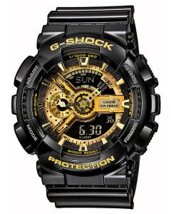 Casio Uhr G-Shock Uhr GA-110GB-1AER schwarz golden