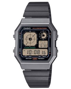 Casio Uhr AE-1200WH-1AVEF Digital Uhr schwarz Digitaluhr