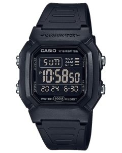 Casio Digitaluhr W-800H-1AVES Armbanduhr Digital Herren Damen Uhr