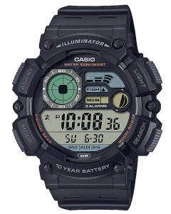 Casio Collection Digitaluhr WS-1500H-1AVEF Fishing Timer Mondphasenanzeige